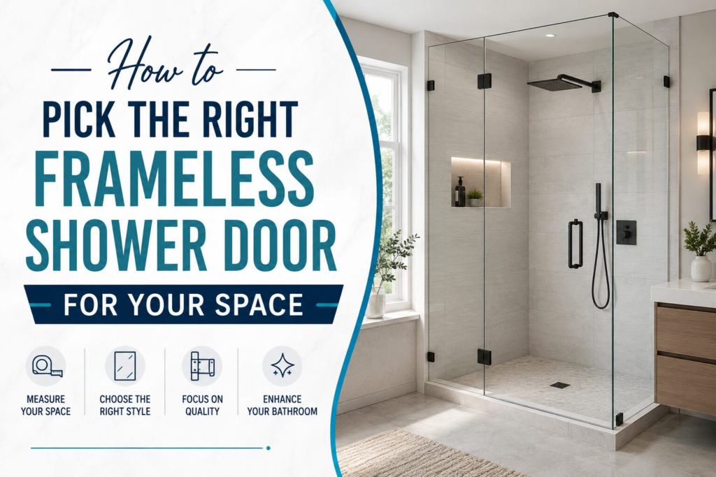 How to Pick the Right Frameless Shower Door for Your Space